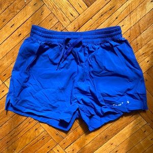 Blue Outdoor Voices Running Short